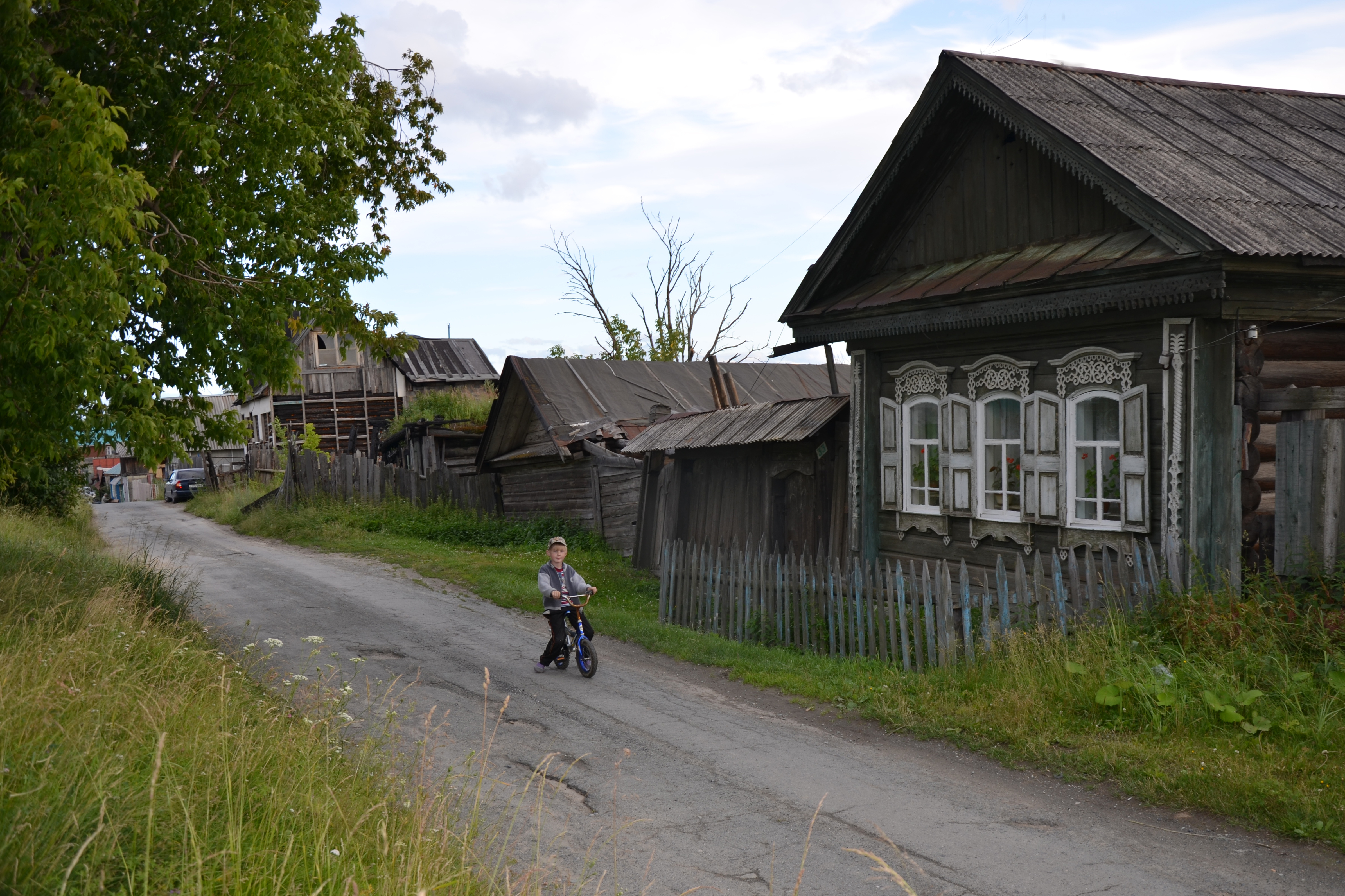 Деревенская улица картинки