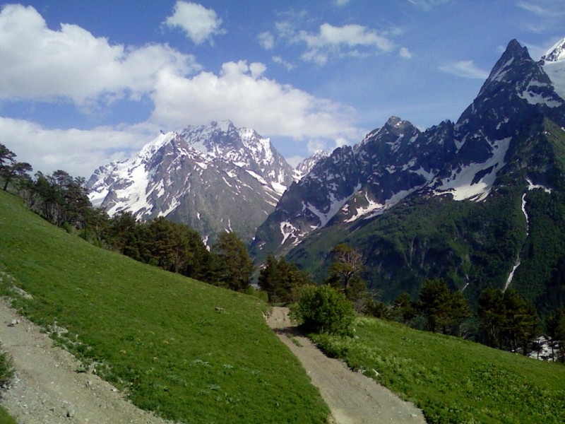 Теберда домбай фото