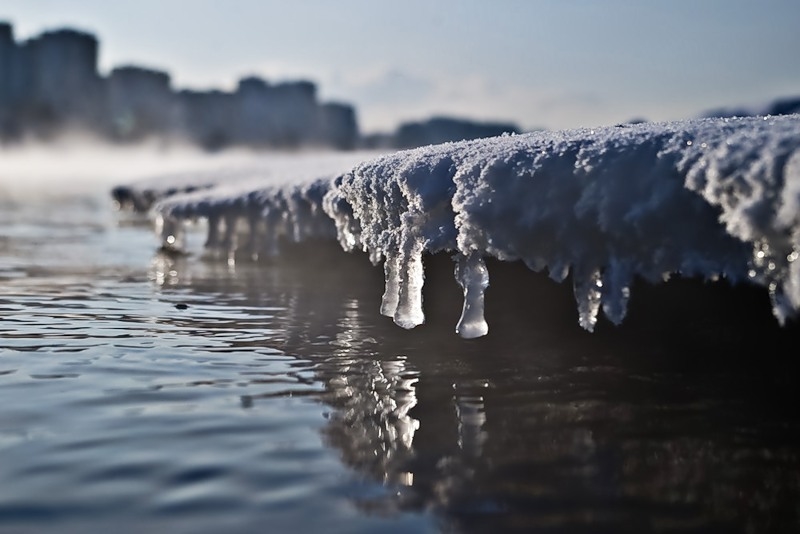 Фото замерзшей воды