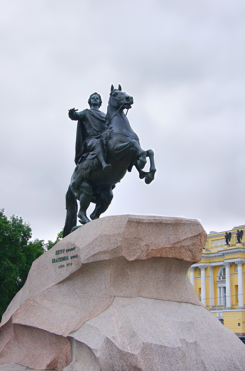 Кто на картине медный всадник изображен